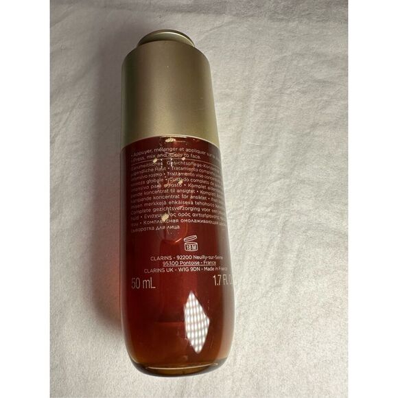 Clarins Double Serum Anti-Aging + Anti-Wrinkle Serum 1.7oz - Picture 2 of 4